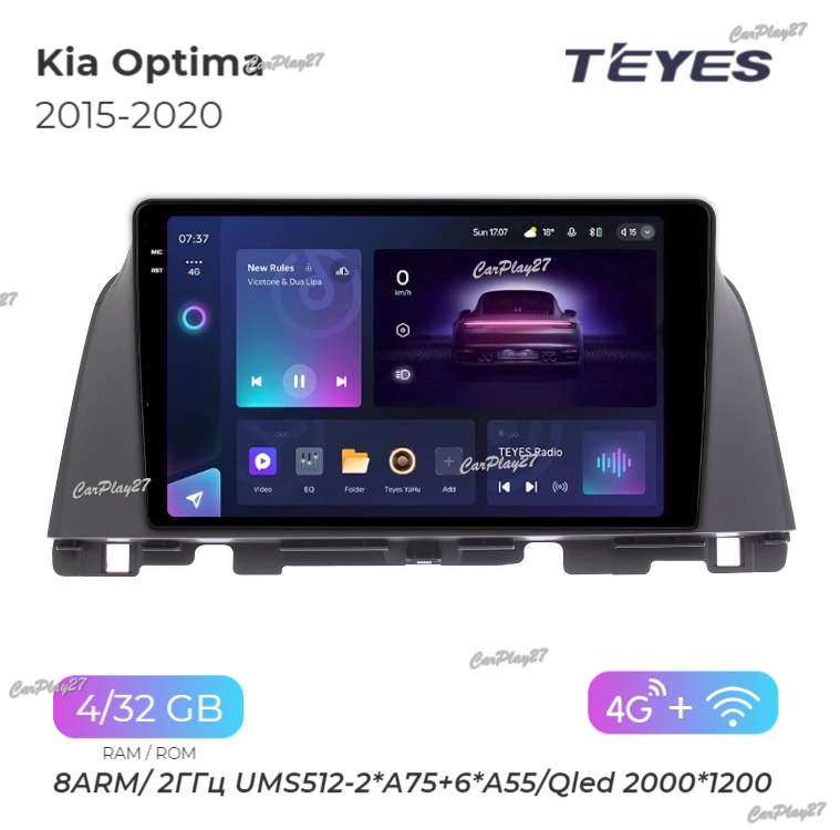 Магнитола штатная Kia Optima 2015