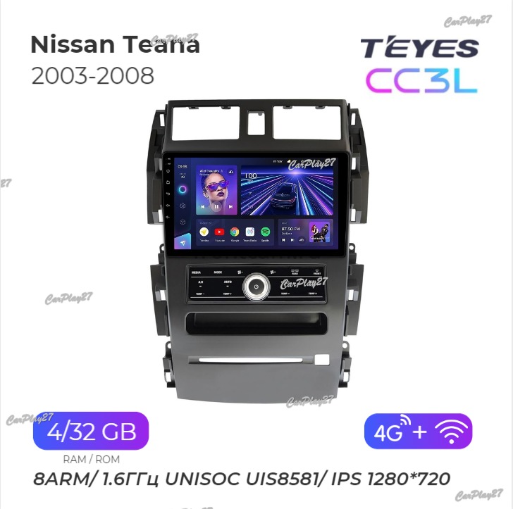 Магнитола штатная Nissan Teana 2003