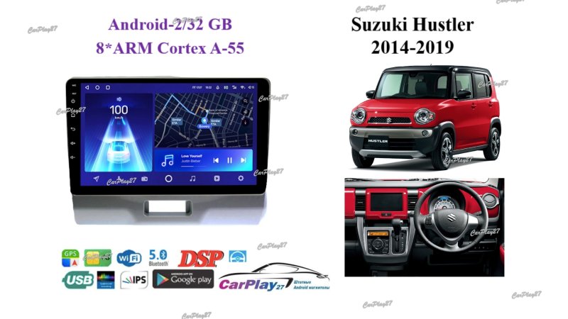 Магнитола штатная Suzuki Hustler 2014