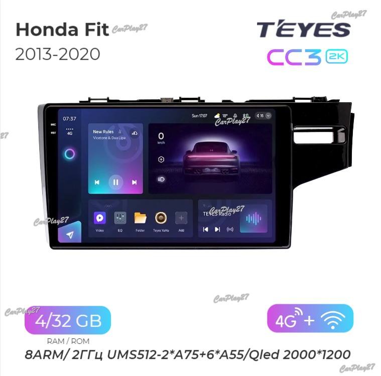 Магнитола штатная Honda Fit 2013