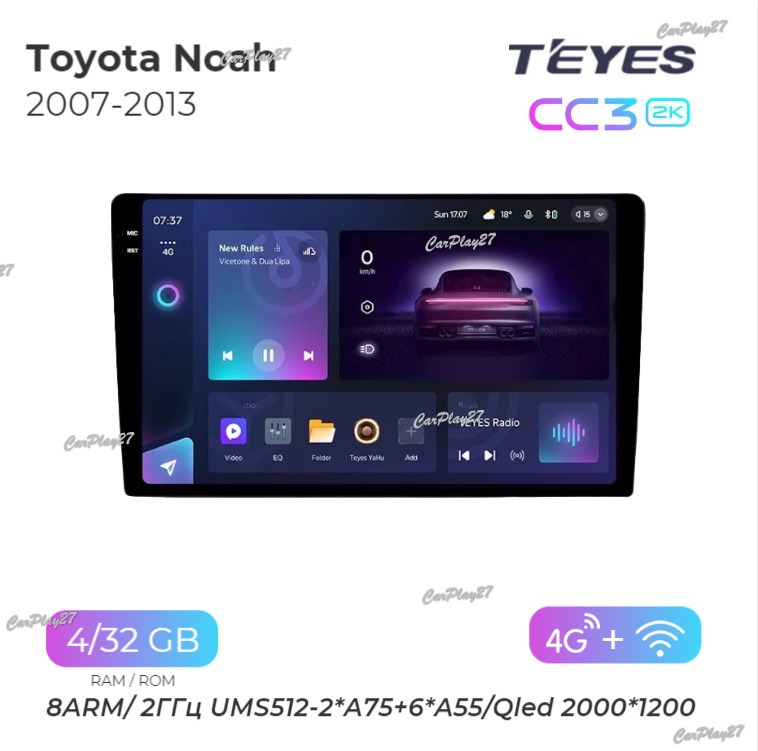 Магнитола штатная Toyota Noah 2007