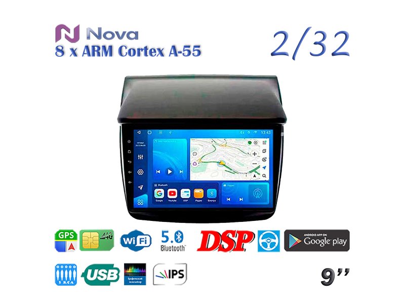 Магнитола штатная Mitsubishi L200 2006