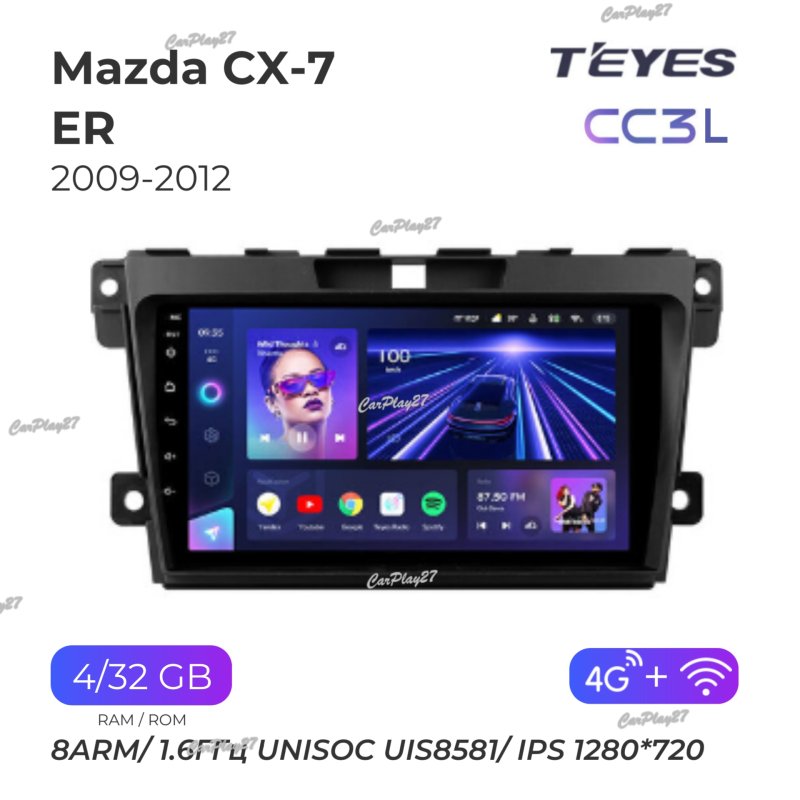 Магнитола штатная Mazda CX-7 2009