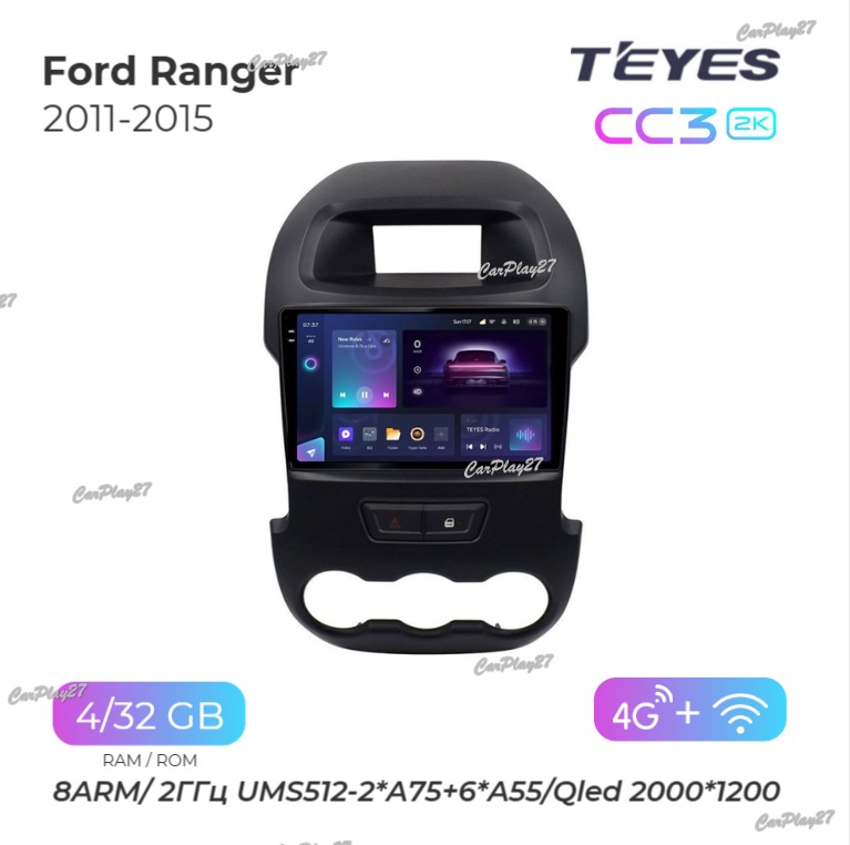 Магнитола штатная Ford Ranger 2011