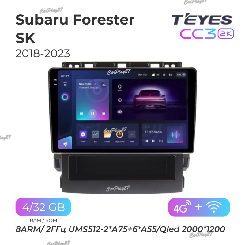 Магнитола штатная Subaru Forester 2018