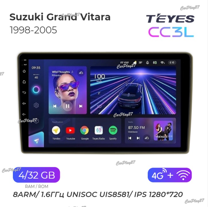 Магнитола штатная Suzuki Grand Vitara 1998