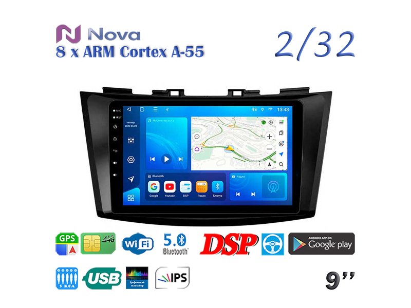 Магнитола штатная Mazda Axela 2009