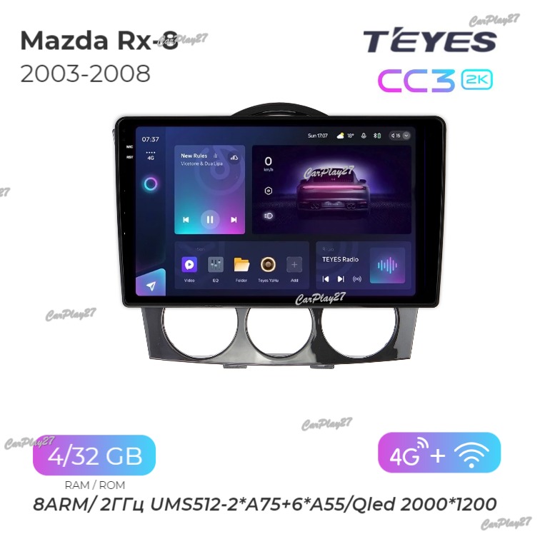 Магнитола штатная Mazda RX-8 2003