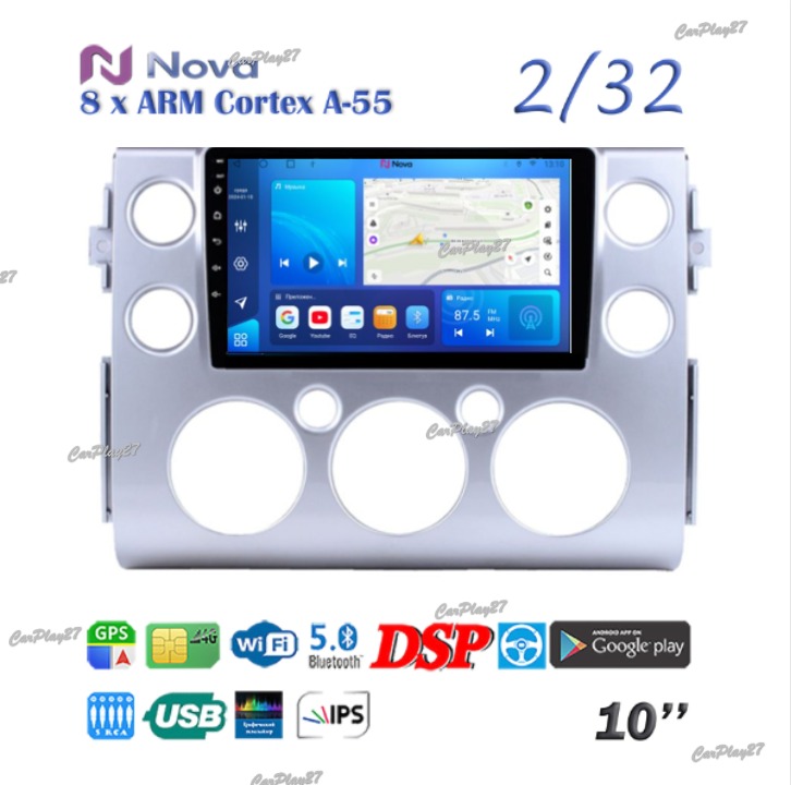 Магнитола штатная Toyota FJ Cruiser 2007