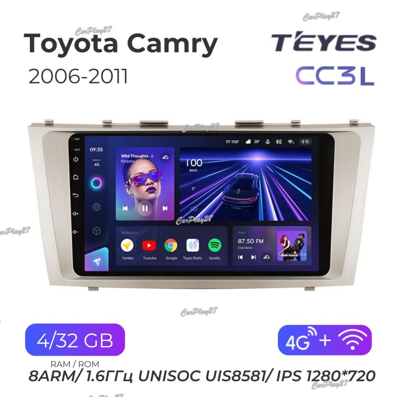 Магнитола штатная Toyota Camry 2006