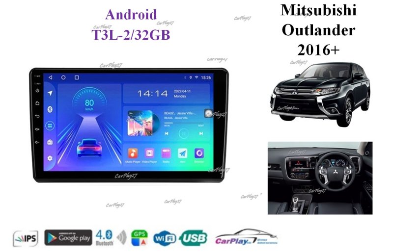 Магнитола штатная Mitsubishi Outlander 2016+