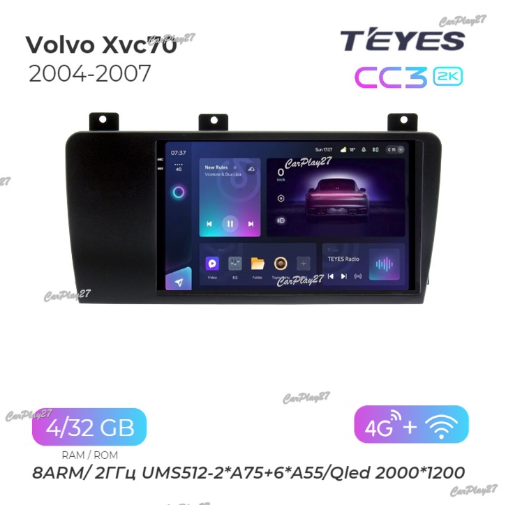 Магнитола штатная Volvo XVC70 2004