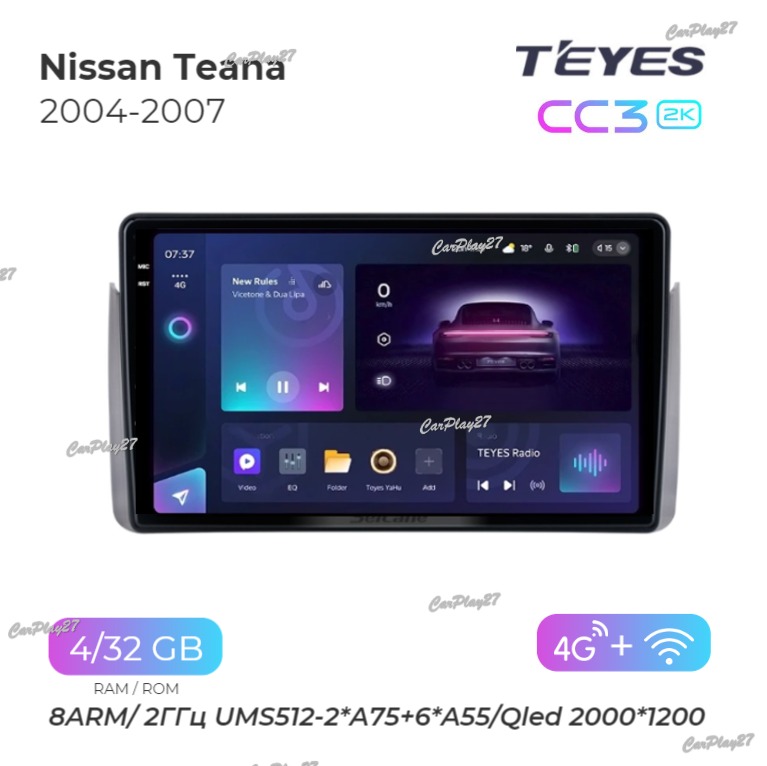 Магнитола штатная Nissan Teana 2004