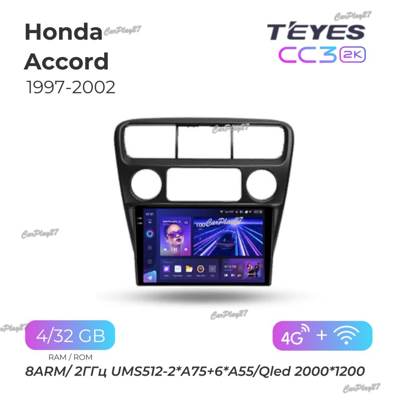 Магнитола штатная Honda Accord 1997