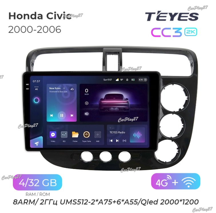 Магнитола штатная Honda Civic 2000