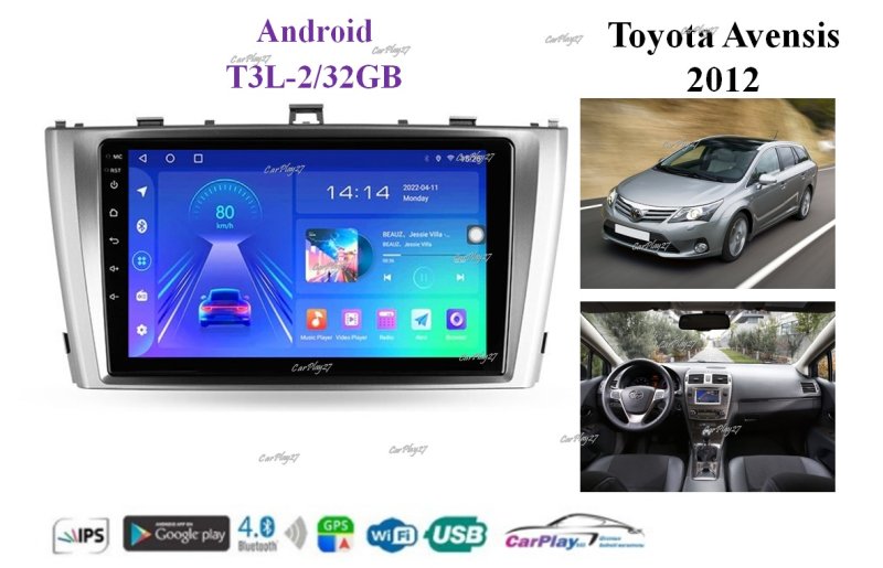 Магнитола штатная Toyota Avensis 2012