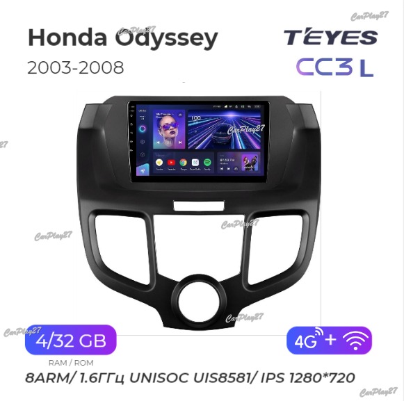 Магнитола штатная Honda Odyssey 2003