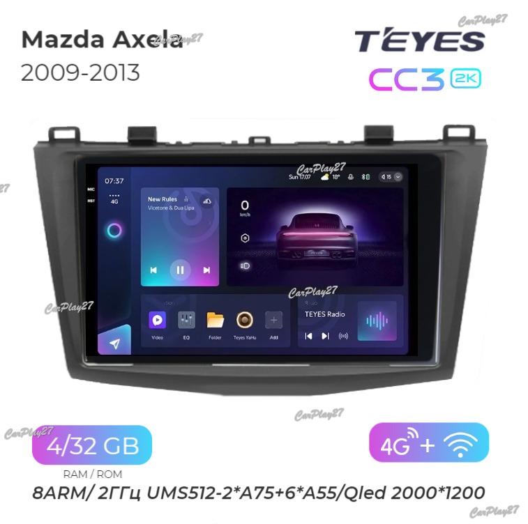 Магнитола штатная Mazda Axela 2009