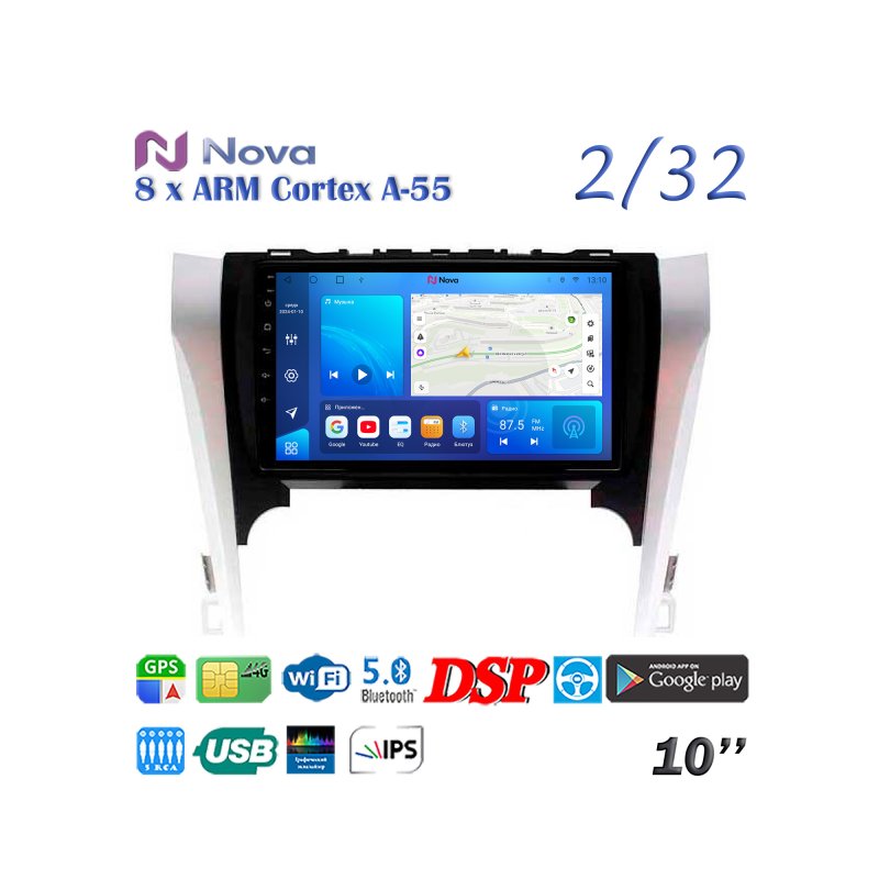 Магнитола штатная Toyota Camry 2011