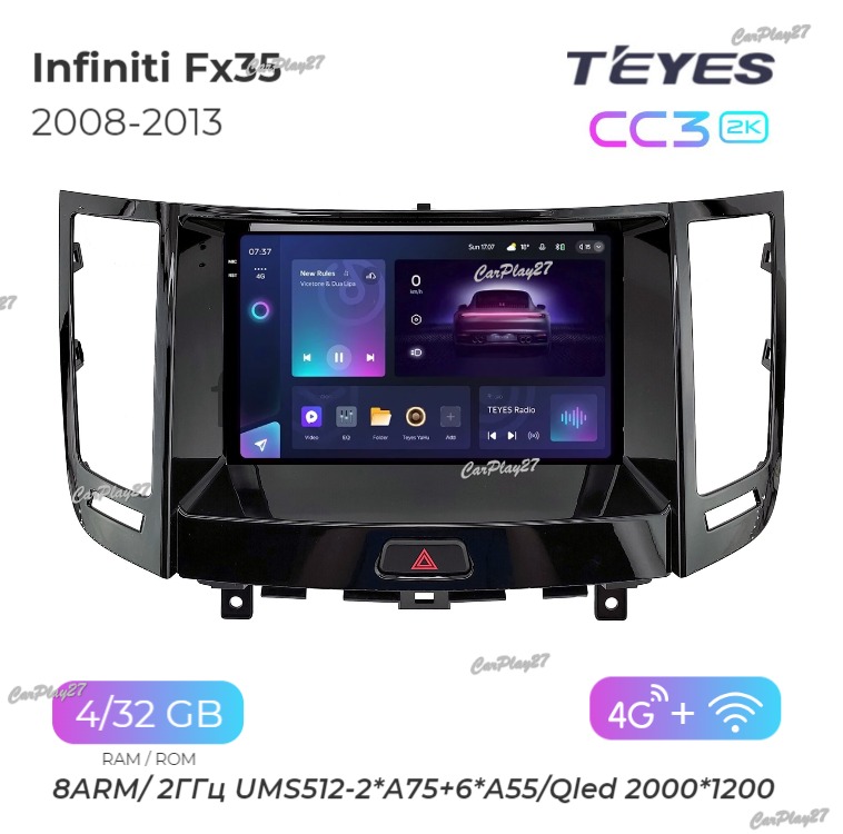 Магнитола штатная Infiniti FX35 2008