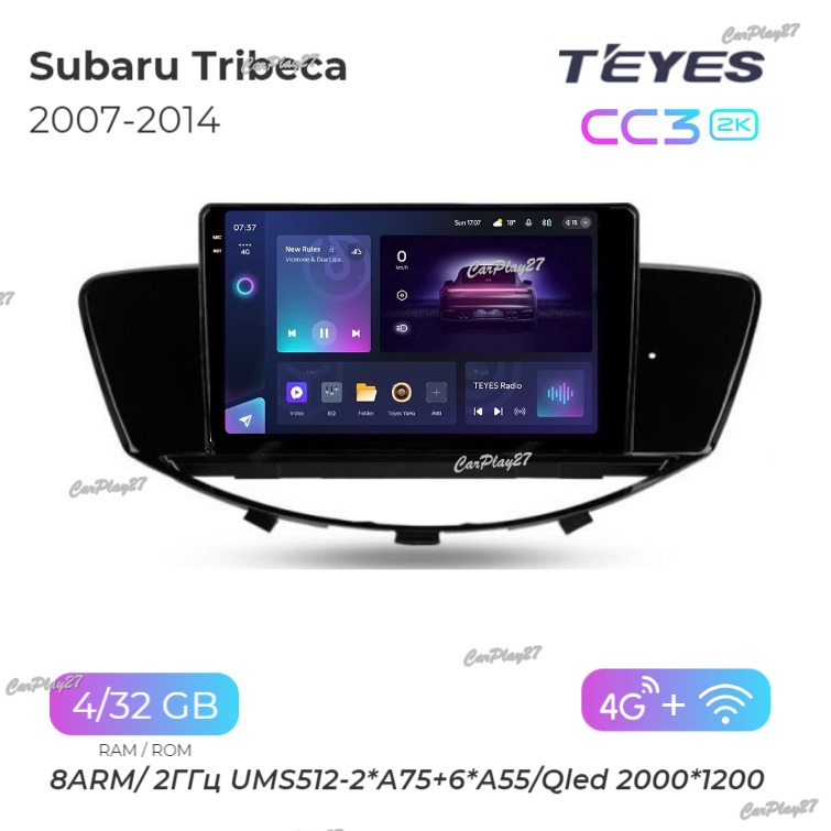 Магнитола штатная Subaru Tribeca 2007