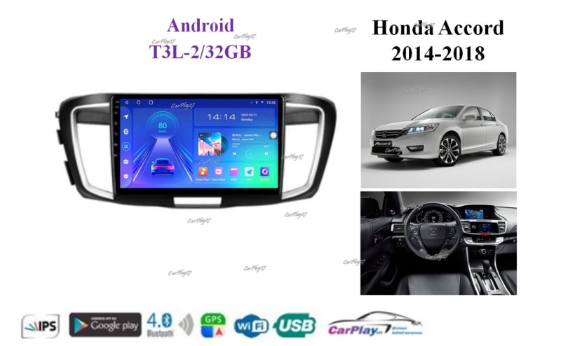 Магнитола штатная Honda Accord 2014