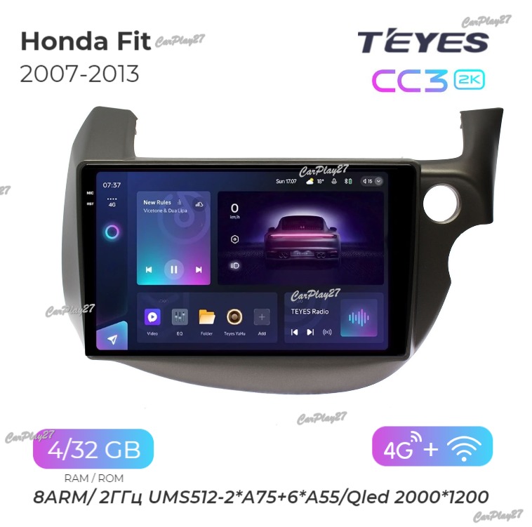 Магнитола штатная Honda Fit 2007